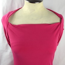 Rafaella womens pink s sleeve knit top sz small 003 thumb200