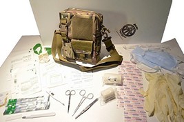 Acid Tactical 50+ Piece First Aid Molle 10&quot; Bag Medical Pouch Molle MultiCam... - £33.12 GBP