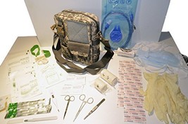 Acid Tactical 50+ Piece First Aid Kit &amp; Survival WATER Filter Molle 10&quot; Bag ... - £42.40 GBP