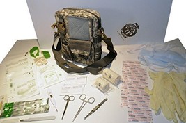 Acid Tactical 50+ Piece First Aid Molle 10&quot; Bag Medical Pouch Digital AC... - £33.12 GBP