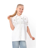 Shirt (girls) – Lightweight Linen Viscose, Versatile Style,, Summer,  No... - $574.25 MXN+