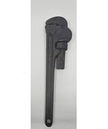 Vintage Rigid 14&quot; Heavy Duty Pipe Wrench The Ridge Tool Co Elyria Ohio USA - $517.63 MXN