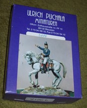 54mm 1/32 METAL ULRICH PUCHALA MOUNTED GERMAN BAVARIAN FIELD MARSHAL VON... - $55.00