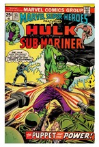 Marvel Super Heroes #53 VINTAGE 1975 Marvel Comics Hulk Sub Mariner - £7.90 GBP