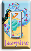 Princess Jasmine Holding Magic Lamp Disney Aladdin Single Gfi Light Switch Plate - £9.55 GBP