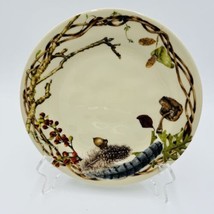 Juliska Forest Walk Ceramics Party Plate 9” Portugal Made Glossy One Piece - $44.55