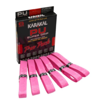 KARAKAL PU Super Original Assorted Grip Racket Racquet Grip Pink 6pcs KA... - $43.46