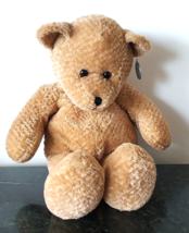 Vintage Princess Soft Toys TEDDY BEAR 20&quot; Plush Vintage 2000 Stuffed Animal - £12.42 GBP