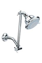 LDR Industries OakBrook Chrome PVC 5 Settings Adjustable Showerhead 1.8 gpm - $35.96