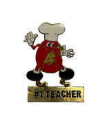 Jelly Belly #1 Teacher Pin Jelly Beans Gift 1.5” - £6.78 GBP