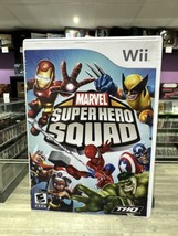 Marvel Super Hero Squad (Nintendo Wii, 2009) Complete Tested! * Case Damage* - $10.35