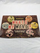 Vintage Waddingtons What&#39;s My Word Board Game - £83.63 GBP