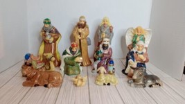 Unbranded Vintage Nativity Set Porcelain 12 Pieces - $45.53