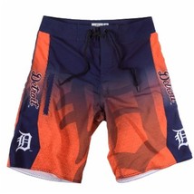 Detroit Tigers Mens Board Shorts - Size 30 Swimsuit Swim Trunks  - $36.95