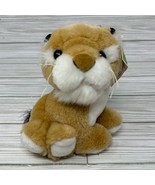 Commonwealth Hug-a-Plush Lion Cub 1993 Vintage Toy 6 Inch 44148 - $24.70