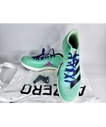 New! Men&#39;s Size 14 Adidas Adizero Long Jump Mint Green Blue GV9100 With ... - $69.99