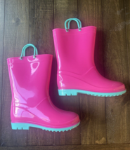 Kids Pink Rubber Rain Boots - NEW! - $11.30