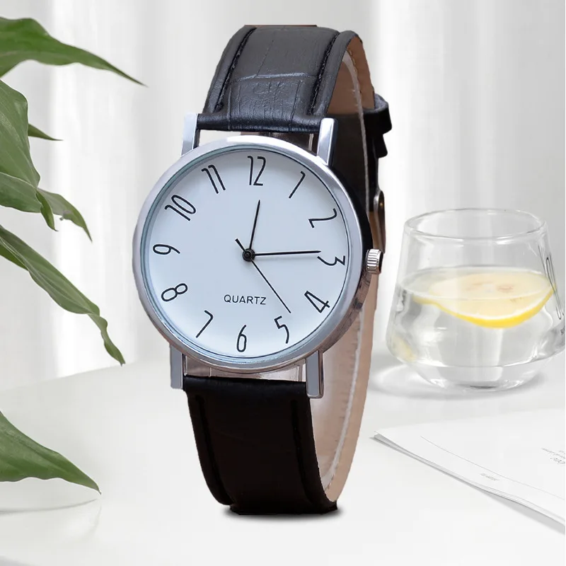 Men&#39;s  Top  Men Wrist Watch Leather Watch  Male Clock - £79.04 GBP