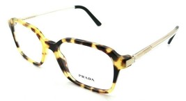 Prada Eyeglasses Frames PR 03XV 7S0-1O1 51-17-140 Medium Havana Made in Italy - $121.52
