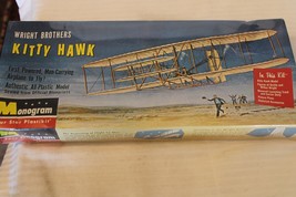 1/39 Scale Monogram, Wright Bros. Kitty Hawk Airplane Model Kit #PA30 BN Sealed - $47.50