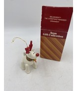 Avon Gift Collection BELVEDEER The Christmas Reindeer Ornament in Box Vi... - £8.20 GBP