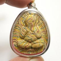 LP PAE PIDTA RAINBOW BLESSED 1998 CLOSE EYE BUDDHA TAKRUT THAI AMULET LU... - £46.26 GBP