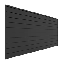 8&#39; PVC Slatwall Panel Kit Easy Install Durable Tool Equipment Holding Organizer - £193.73 GBP