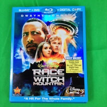 Race to Witch Mountain-2009-Blu/ray Combo Pack w/Slipcover DVD-Rated PG-Used - £4.79 GBP