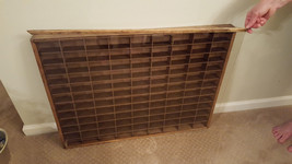 Matchbox - Hot Wheels Display Case W/MODIFIED COVER 1/64 scale Hand Made Walnut - $159.00