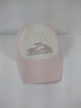 Orange County Choppers Pink White Baseball Strapback Cap Hat Embroidered - £5.63 GBP