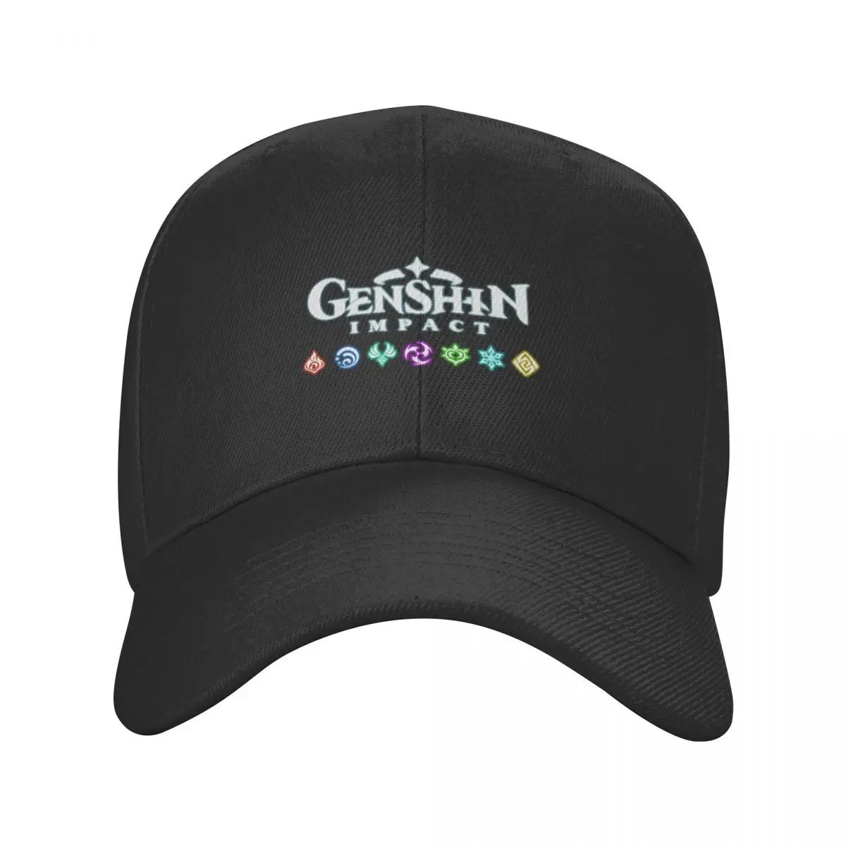 Genshin Impact Logo Baseball Cap Unisex Anime Game Dad Hat Hats - $15.88