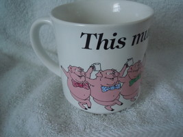 Recycled Paper Products This Mud&#39;s For You Pig Mug - £2.33 GBP