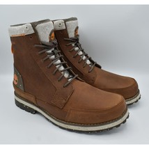 Timberland Men&#39;s Timbercycle EK+ Brown Recycled Leather Lace Up Boots A5MZM - £103.90 GBP