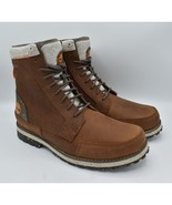 Timberland Men&#39;s Timbercycle EK+ Brown Recycled Leather Lace Up Boots A5MZM - £98.46 GBP