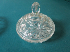 Pressed Cut Glass Vase Bowl Trinket BOX- Creamer Sugar Set - £27.95 GBP+
