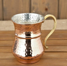 Copper Handmade Mug Cup Masrapa Tankard Moscow Mule Wine Coffee Turkish - $14.73