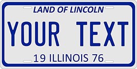 Illinois 1976 Personalized Tag Vehicle Car Auto License Plate - $16.75