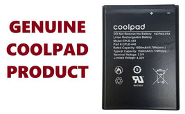 ✅ New OEM Coolpad Belleza CP3321AT Battery (1500mAh) - Replaces CPLD-442 - $269.22 MXN