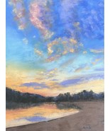 A Summer Sunset on Pine Lake - $100.00