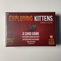 Exploding Kittens Original Edition Card Game Ages 7+ Party Game Family Fun - £5.96 GBP