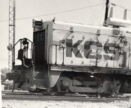 Kansas City Southern Railway KCS #4309 SW7 Electromotive Train Photo Kan... - £7.43 GBP
