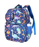 LOKESWEI Toddler Backpack 14&quot; Blue Lightweight Durable Water-Resistant - $137.80 MXN