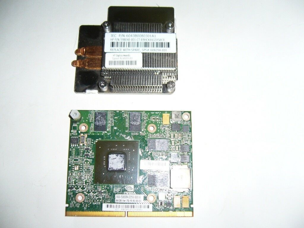 Hp Nvidia Quadro Fx 880M 1Gb + Heatsink and 50 similar items