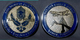 AIR FORCE MACDILL A.F.B. CHIEFS GROUP CHALLENGE COIN &quot;OUR WORD IS OUR BO... - $11.87
