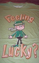 Vintage Style Lucky Charms Cereal Leprechaun T-Shirt Mens Large New w/ Tag - £15.73 GBP
