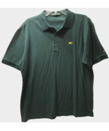 $9.99 Masters Logo Collection Green Golf 100% Pima Cotton Augusta Polo S... - $13.11