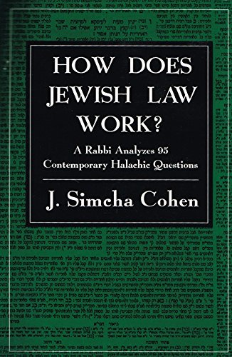 How Does Jewish Law Work?: A Rabbi Analyzes 95 Contemporary Halachic Questions C Item image 3