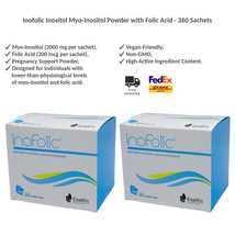 Inofolic Myo-Inositol Fertility Support Powder with Folic Acid 120 Sachets - $116.86