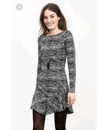 Women&#39;s Banana Republic Black &amp; White Shift Knit Dress Size 10 NWT $130 - $53.50 CAD