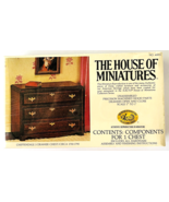 House of Miniatures Kit #40011 1:12 Chippendale 3 Drawer Chest Circa 175... - £15.21 GBP